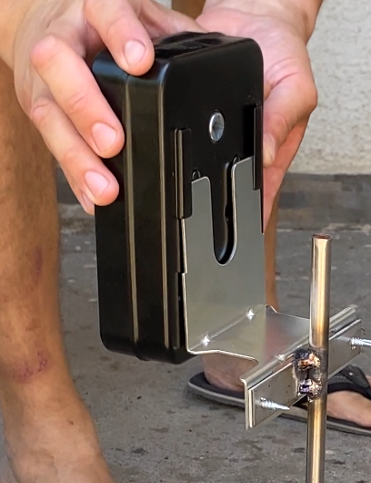 Kit asador motor 20kg con bolso + Estacas