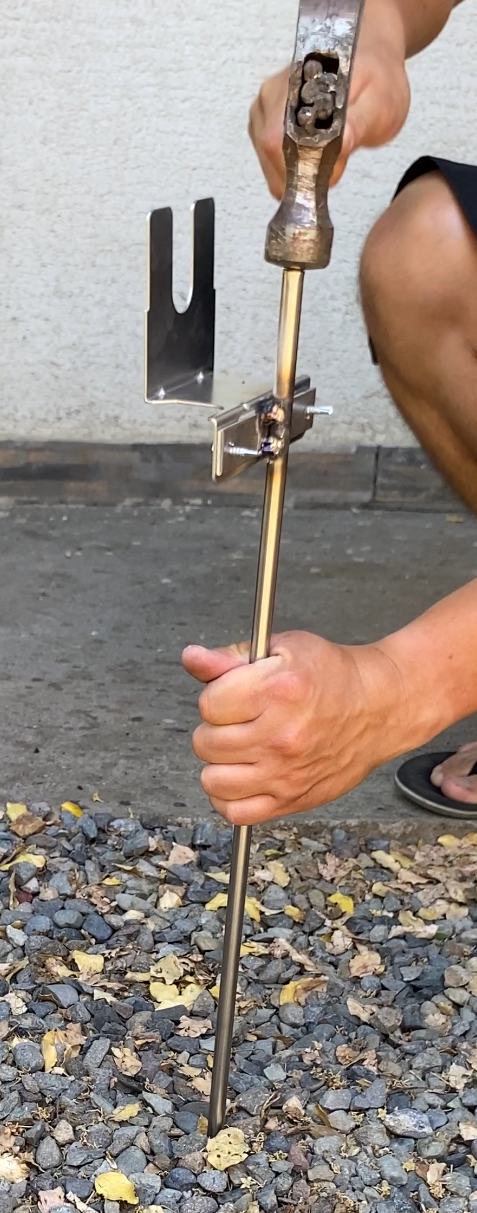 Kit asador motor 20kg con bolso + Estacas