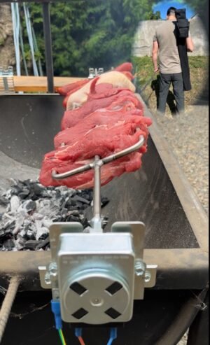Kit Asador motor 8kg con Bolso + Soportes de instalacíon. - Con Envío gratis!