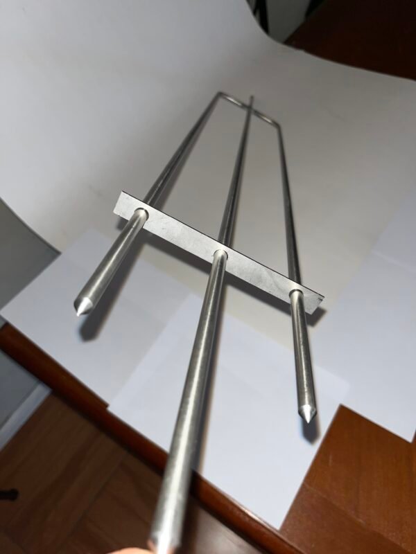 IMG_6667 Tridente Asador 1mt de acero inoxidable con pletina